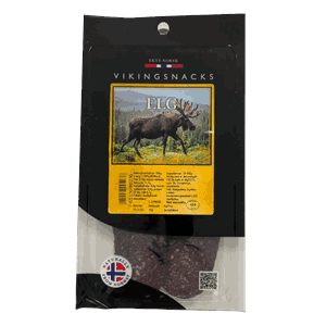 Vikingsnacks elgpølse bx 70g