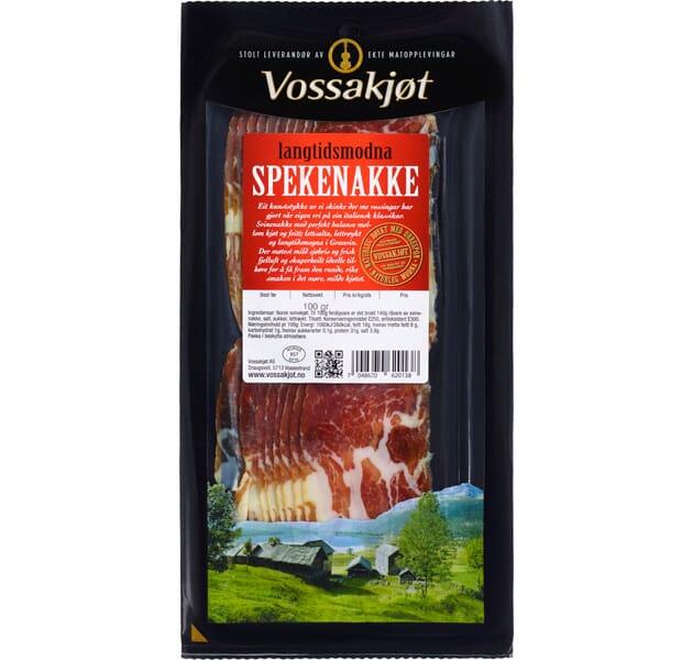 Spekenakke skåret 100g
