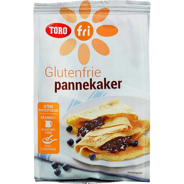 Pannekaker glutenfri 187g