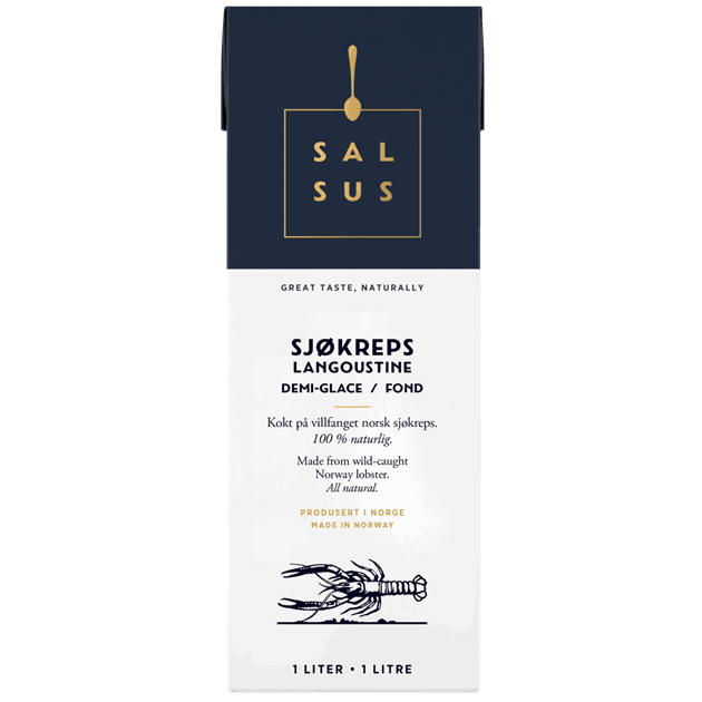 Sjøkreps demi glace fond 1l