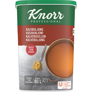 Kalvebuljong knorr 80l 1,2kg