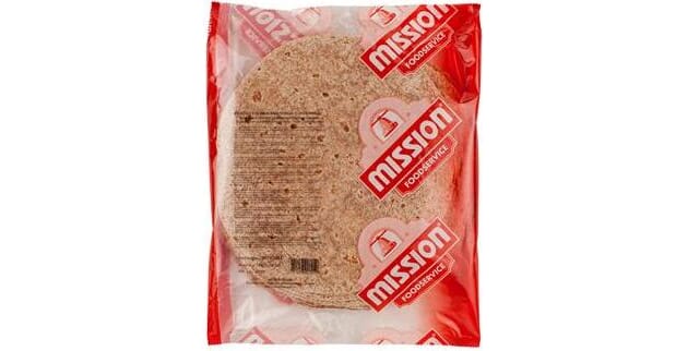 Tortilla wraps fullkorn 30cm 18stk