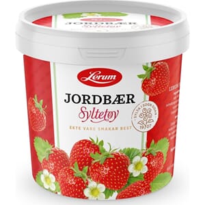 Jordbærsyltetøy Lerum 1kg