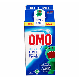 Omo ultra hvitt flytende 1,5l