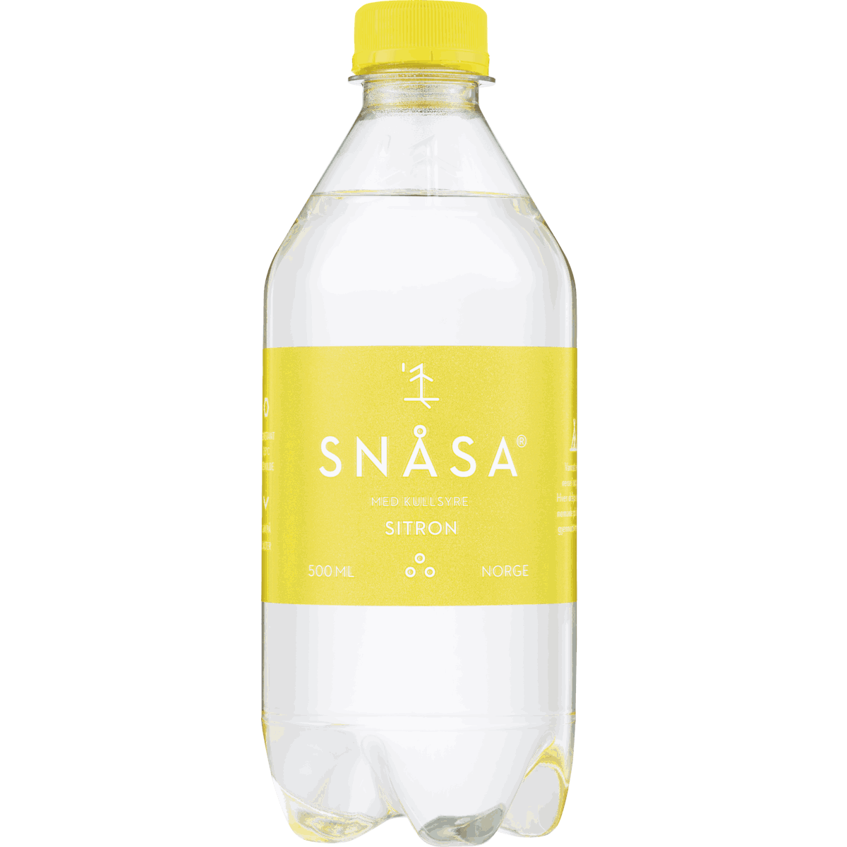 Snåsa mineralvann sitron kullsyre 24x0,5l