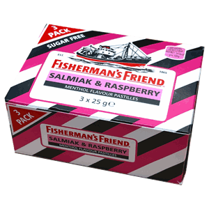 Fisherman's friend salmiak & raspberry 3x25g