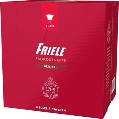 Friele Frokostkaffe Filterm 6x250g